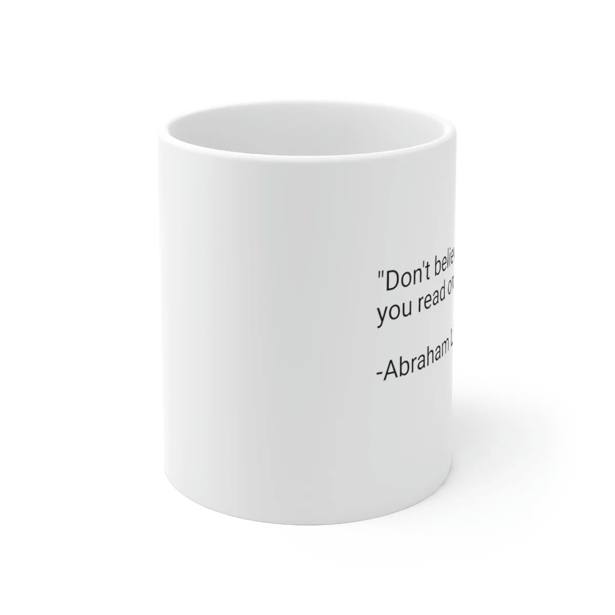 lincoln mug