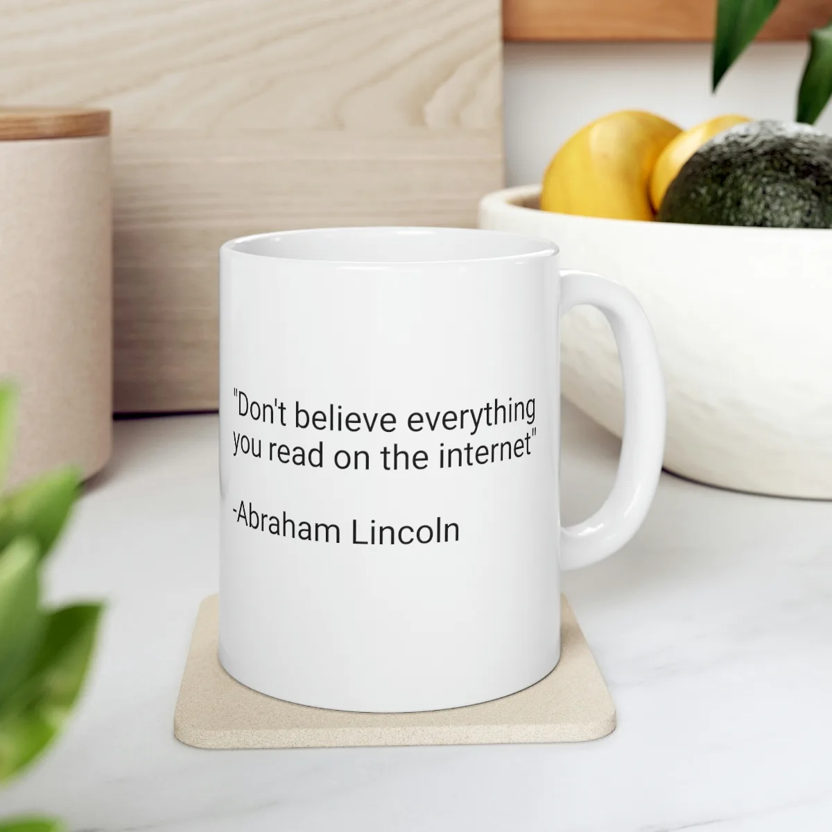 abraham lincoln mug