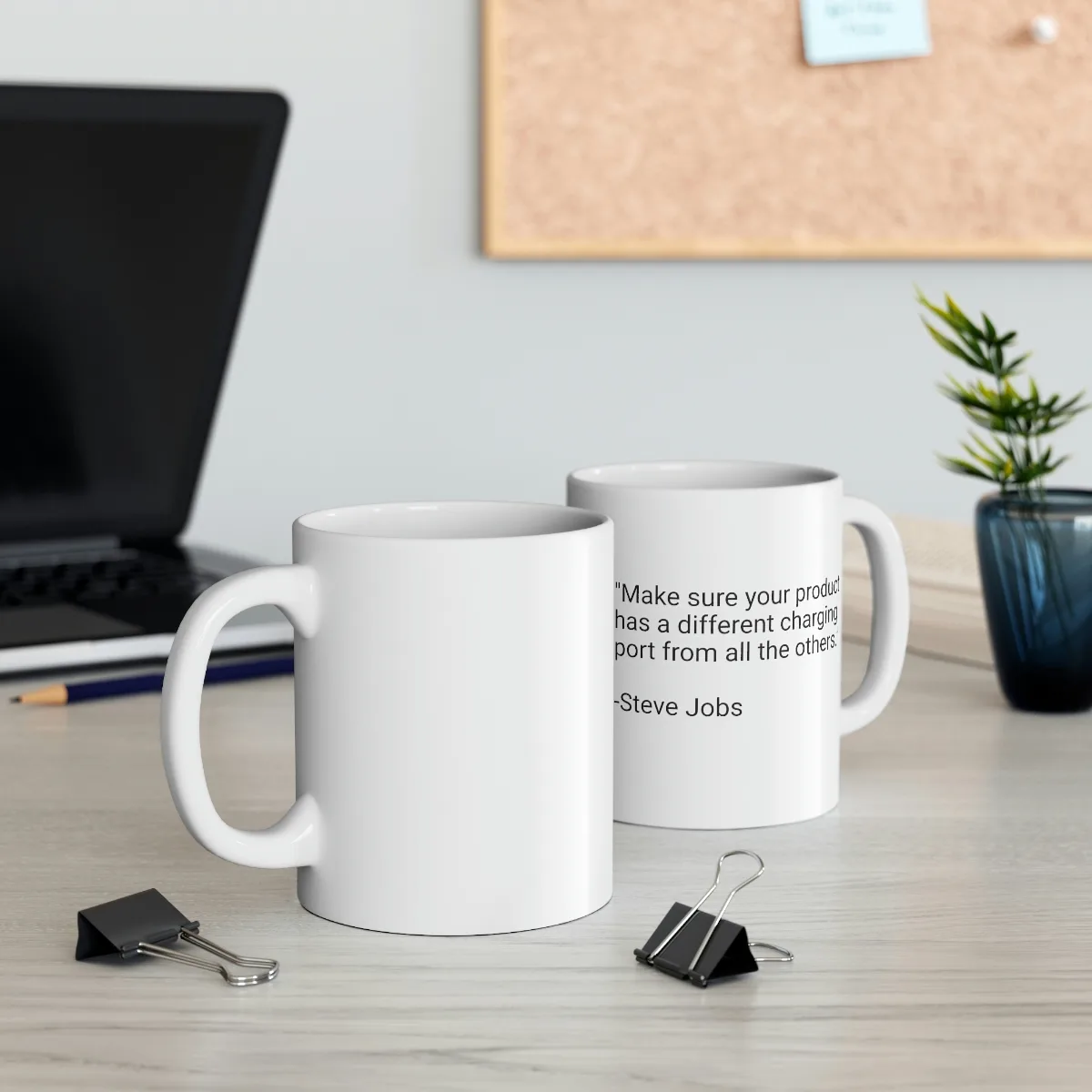 steve jobs coffee mug