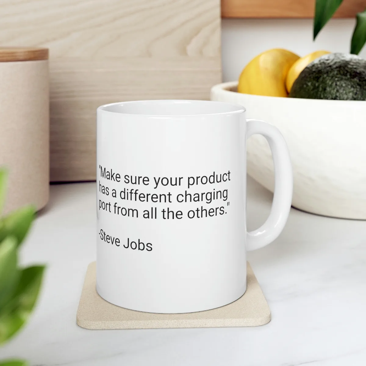 steve jobs mug