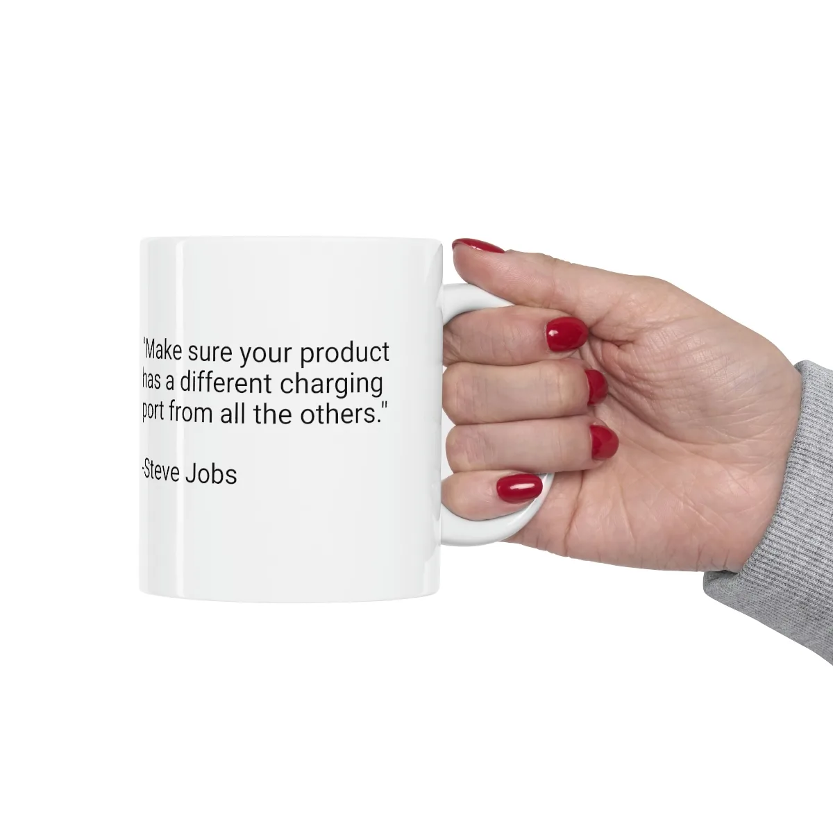 Steve jobs coffee mug